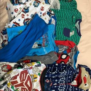 Lot of Kids 4T Pajamas